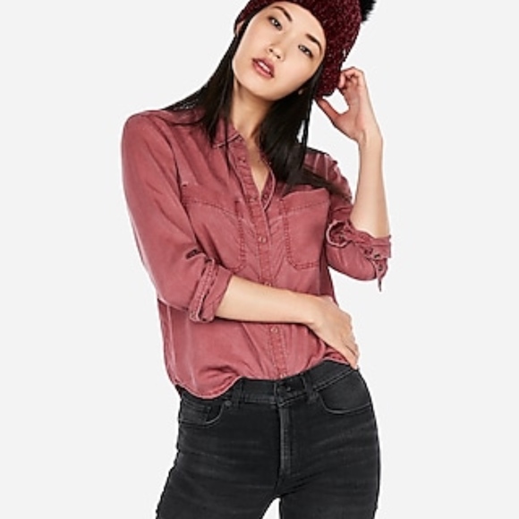 Silky Soft Twill Shirt - Picture 1 of 4